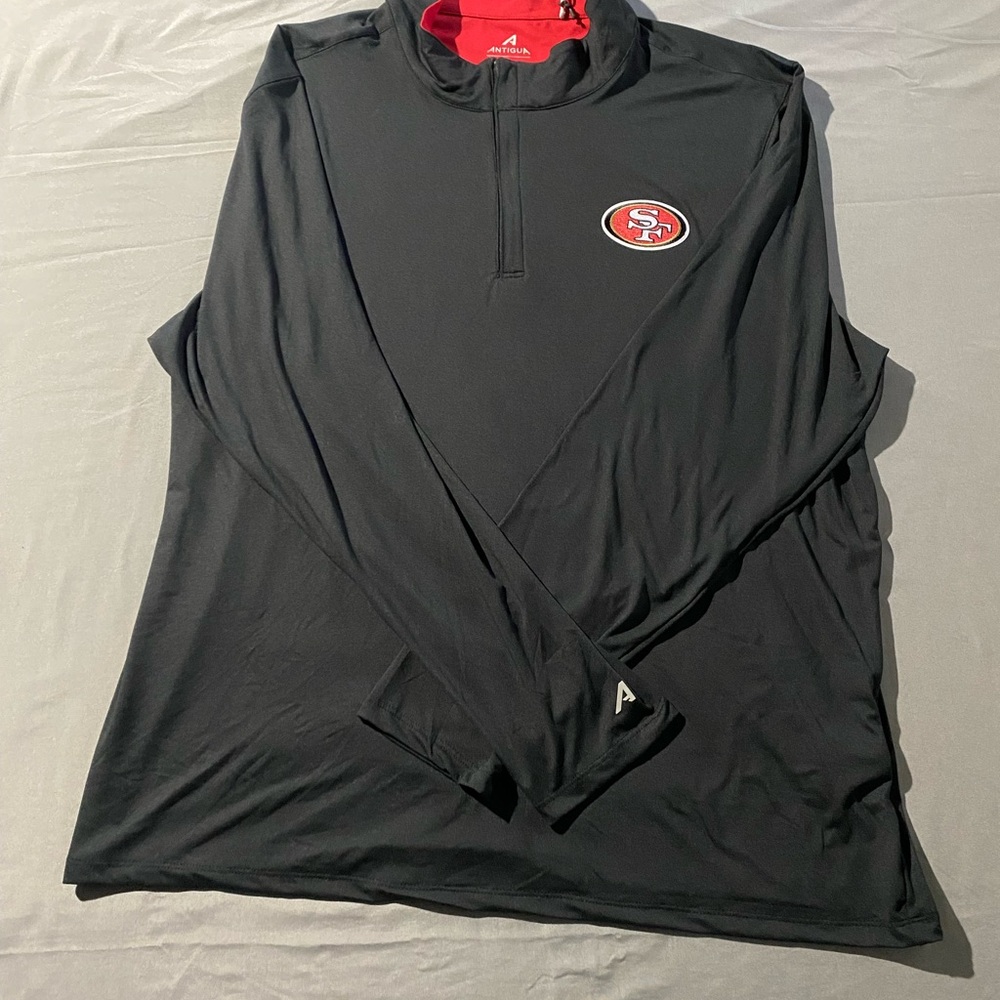 Antigua Red Long Sleeve Shirt